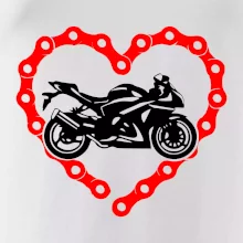 Moto srdce reťaz - cestná Moto srdce reťaz - cestná