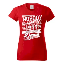 Nobody is perfect - Vlastný ročník