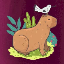 Kapybara a vtáčik Kapybara a vtáčik