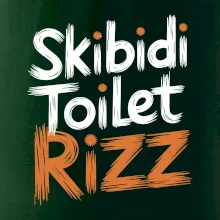 Skibidi Toilet Rizz nápis