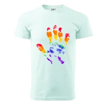 LGBT hand print