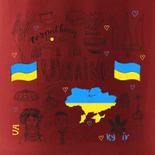 Ukrajina folklór - kreslené obrázky