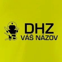 DHZ postavička - vlastný nápis