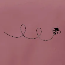 Dráha letu včely - slučka