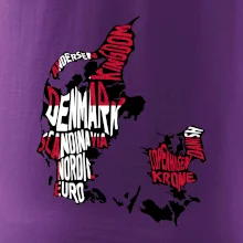 Mapy - názvy miest - Dánsko