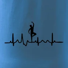 EKG tanečník muž