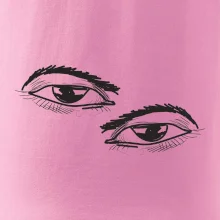 Párový motív - oko prižmúrené