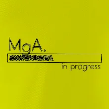 In progress titul MgA. magister / magistra umenia