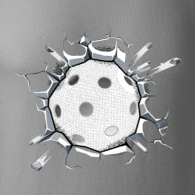 Florbal lopta v triku Florbal lopta v triku