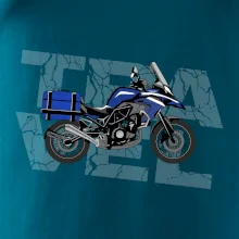 Cestovná enduro modrá