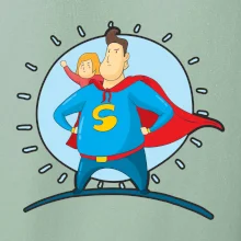 Táta superman - dievča