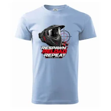 Paintballová maska – Respawn, Reload, Repeat