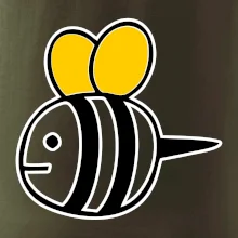Včielka kreslená