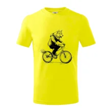 Vlk na bicykli