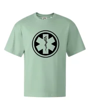 Rescue logo samostatné guľaté