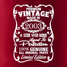 Vintage Etiketa - 2003