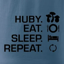Huby Eat Sleep Repeat Huby Eat Sleep Repeat