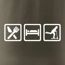 Eat sleep kolobeh - kolobežka