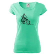 MTB kreslený cyklista MTB kreslený cyklista