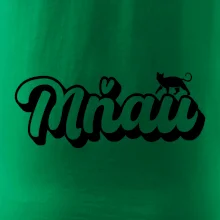Mňau nápis
