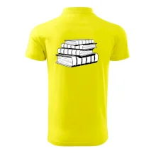 Knihy čiernobiele na sebe