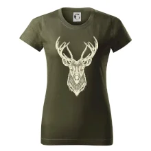 Jeleň kresba Jeleň kresba