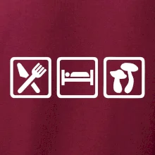 Eat Sleep Hubárčenie Eat Sleep Hubárčenie