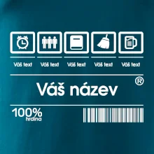 Čárový kód - Vlastní text