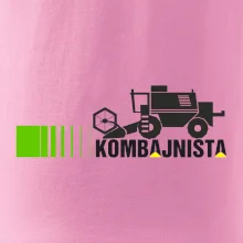 Kombajnista zelená a žltá