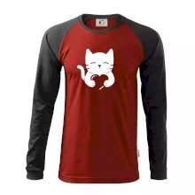 Mačka drží srdce Mačka drží srdce