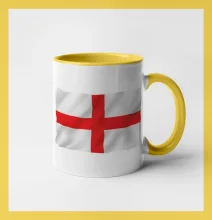 Anglická vlajka vejúca