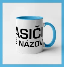 Hasiči postavička - vlastný nápis