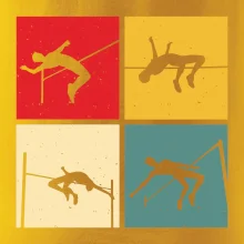 Skok do výšky vintage Skok do výšky vintage