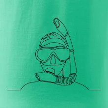 Potápač jedným ťahom