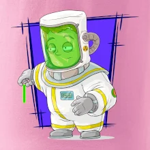 Vesmírny vojak tmavo modrý