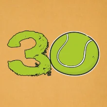 Tenis okrúhle narodeniny 30