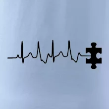 EKG puzzle rozpojené