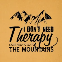 I dont need therapy - Mountains - Nepotrebujem terapiu - Hory