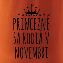 Princezné sa rodia v novembri Princezné sa rodia v novembri