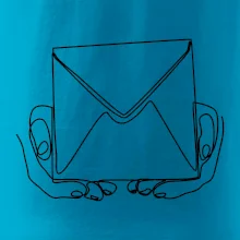 Obálka pôšták jedným ťahom Obálka pôšták jedným ťahom