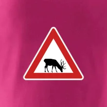 Dopravná značka - Pozor žreb