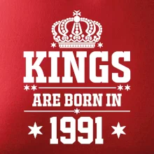 Kings are born in 1991