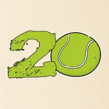 Tenis okrúhle narodeniny 20