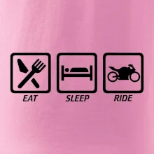 Eat sleep ride - cesta