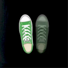 Párové topánky - zelené Párové topánky - zelené