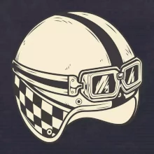 Moto helma - žaluď