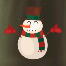 Vianočný snehuliak