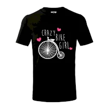 Crazy bike girl