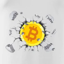 Bitcoin v tričku Bitcoin v tričku