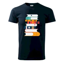 Knihy flat design Knihy flat design